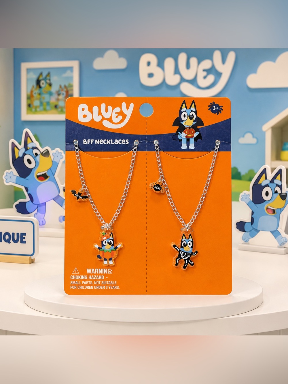 Bluey BFF Necklaces Set-New